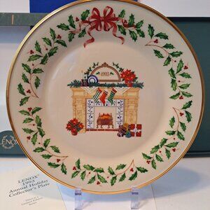 Lenox The Annual holiday collectors plate 1993 3rd in series